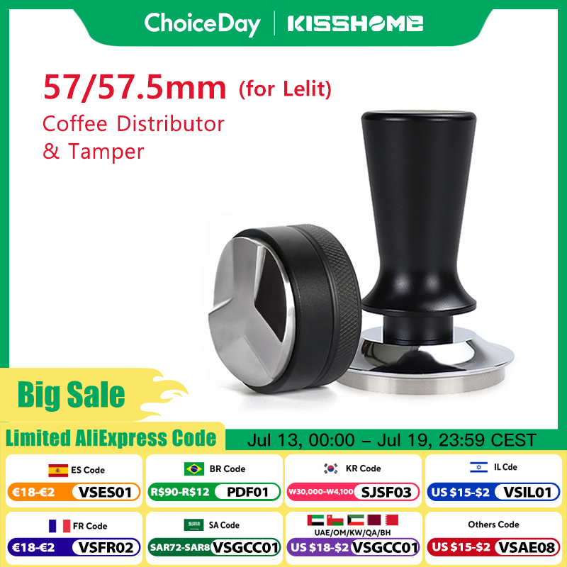 Espresso Tamper Set - Coffee Tamper 57mm 57.5mm Constant Pressure
