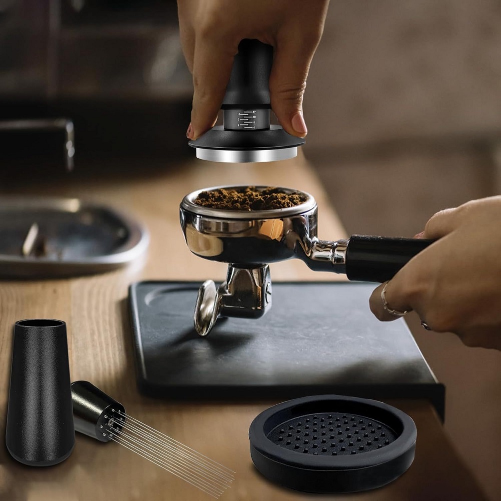 Espresso Tamper 51mm Set Inclu - Espresso Tamper Set avaliação e preço