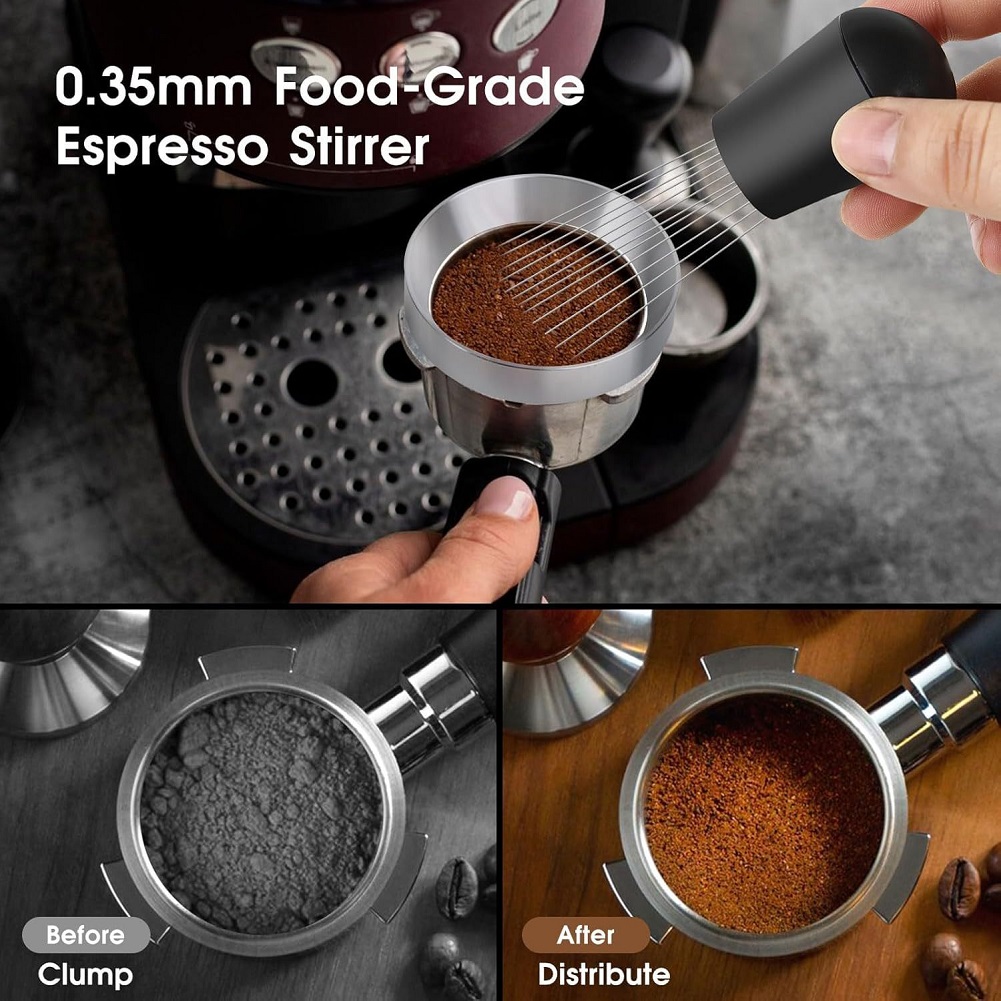 Espresso Tamper 51mm Set Inclu - Espresso Tamper Set avaliação e preço