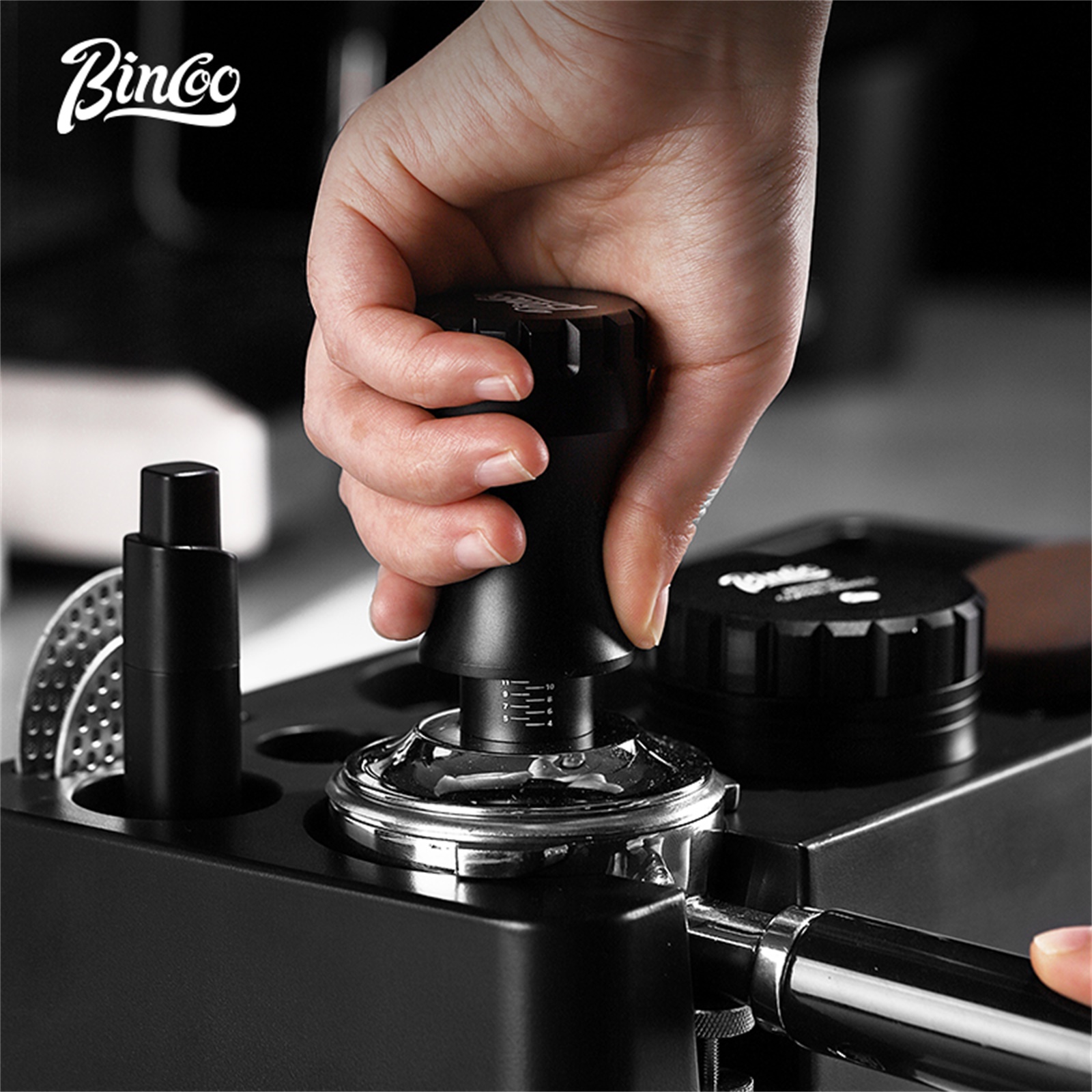 Bincoo Coffee Distributor 51/5 - Espresso Tamper Set avaliação e preço