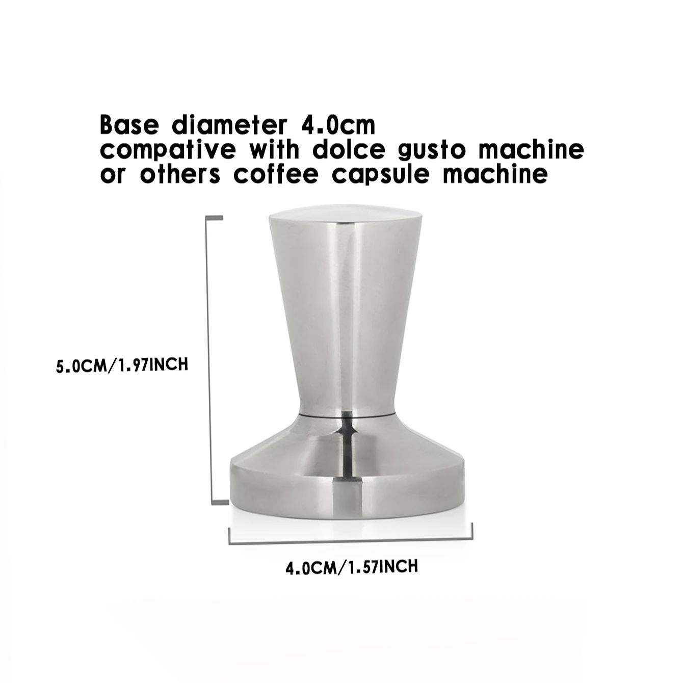 Stainless Steel Smart Dolce Gu - Espresso Tamper Set avaliação e preço