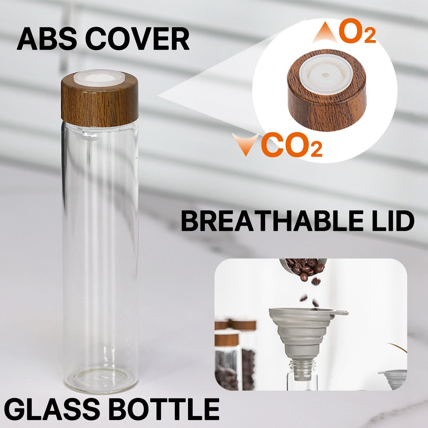 Coffee Beans Storage Container - Coffee Equipment Organizer avaliação e preço