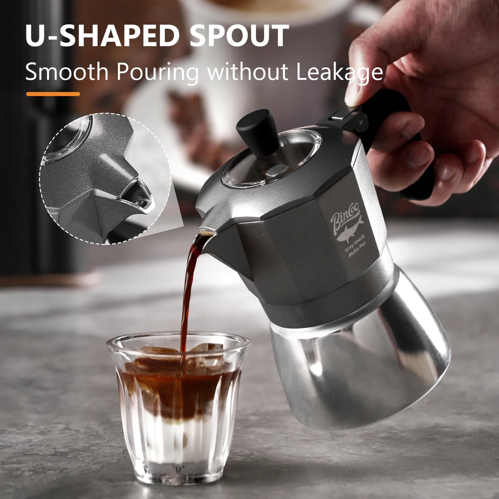 Bincoo 2 Cups Double Valve Mok - Coffee Equipment Wdt avaliação e preço
