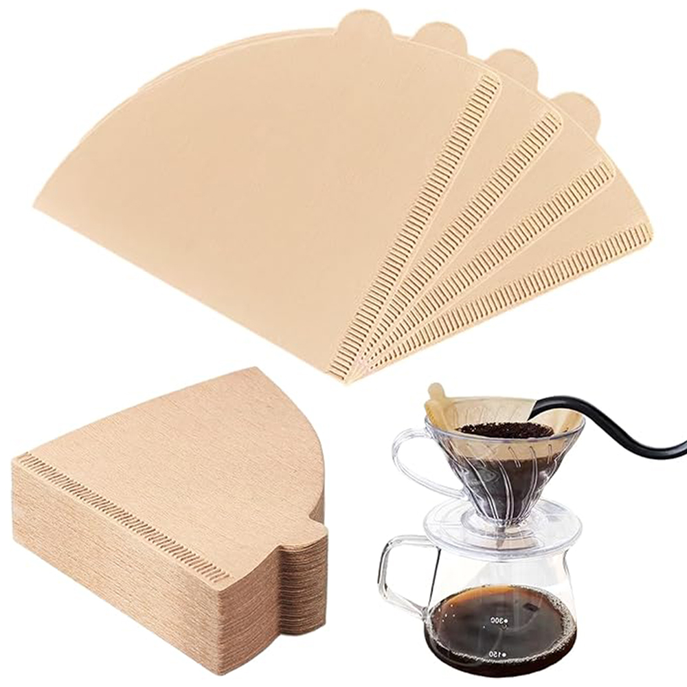 100PCS Coffee Filter Paper V-S - Coffee Equipment Bag avaliação e preço