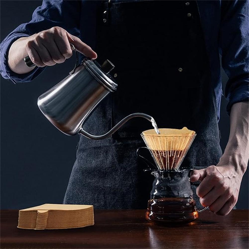 100PCS Coffee Filter Paper V-S - Coffee Equipment Bag avaliação e preço