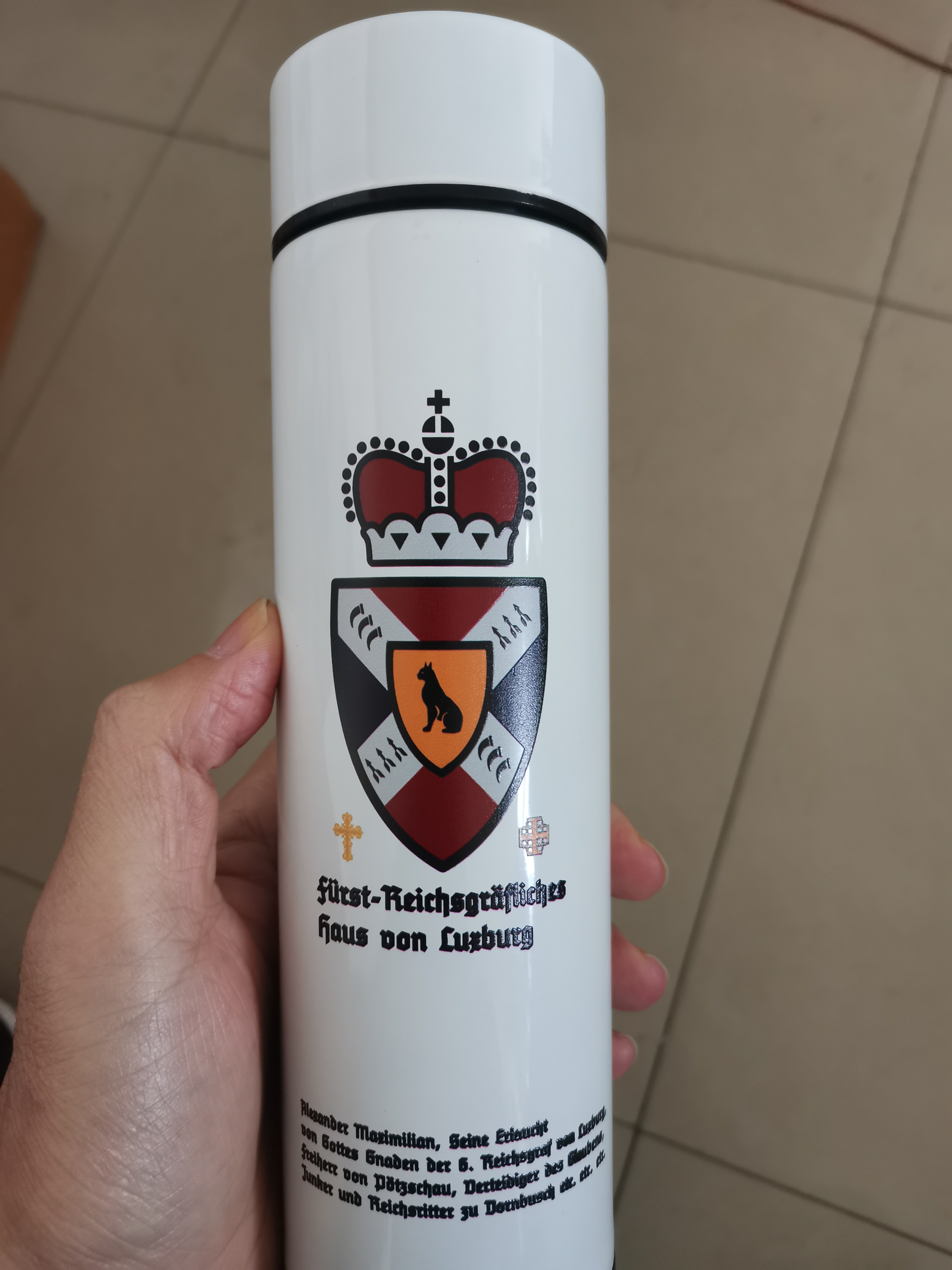 Vacuum Water Bottle Smart Disp - Coffee Equipment Gift avaliação e preço