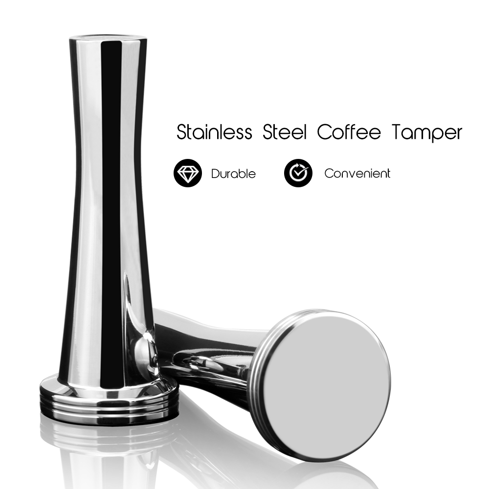 30mm Solid Stainless Steel Hea - Espresso Tamper Set avaliação e preço