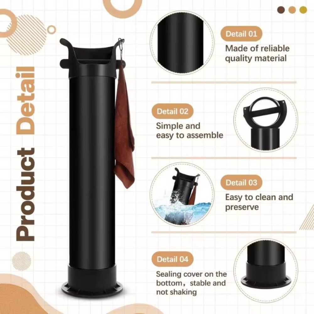 Large Capacity Coffee Knock Bo - Coffee Equipment Organizer avaliação e preço