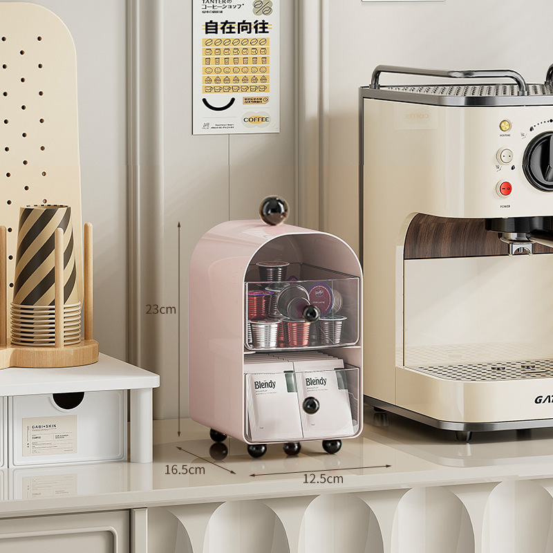 Creamy Coffee Capsule Organize - Coffee Equipment Organizer avaliação e preço