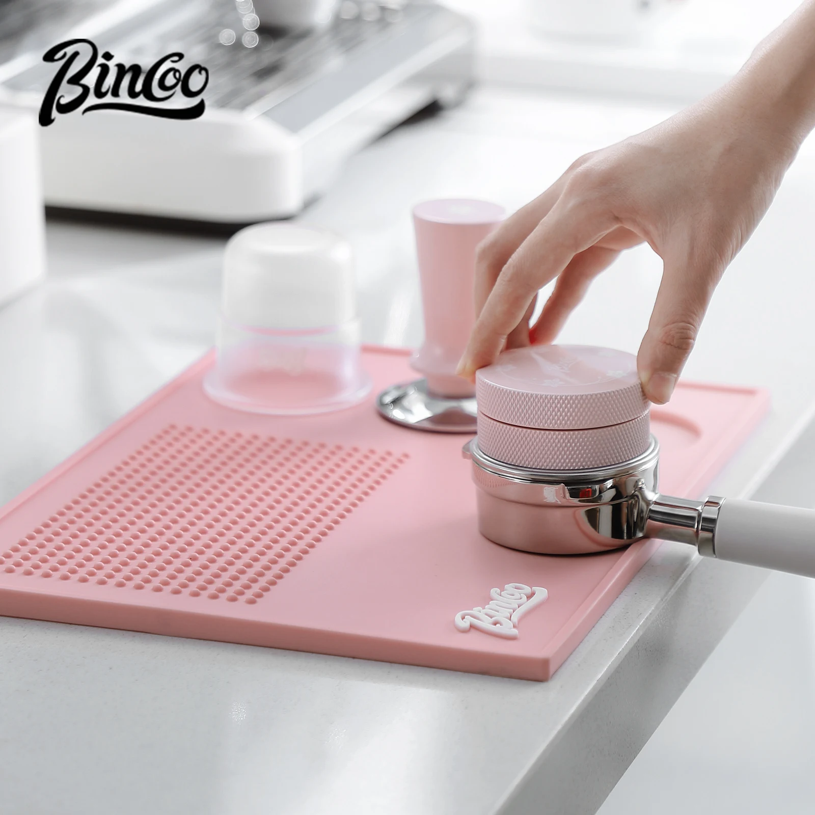 Bincoo Pink Espresso 51mm-58mm - Espresso Tamper Set avaliação e preço