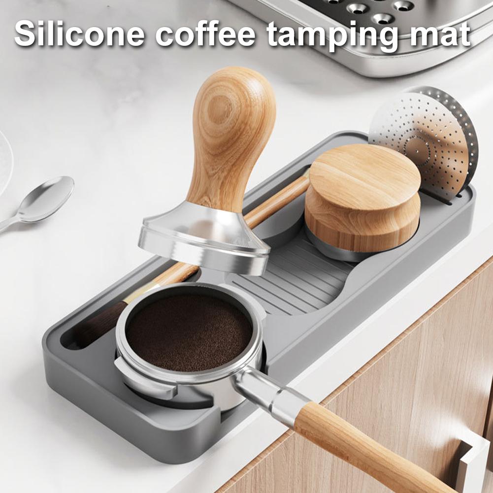 Silicone Coffee Tamper Pad Non - Coffee Equipment Organizer avaliação e preço